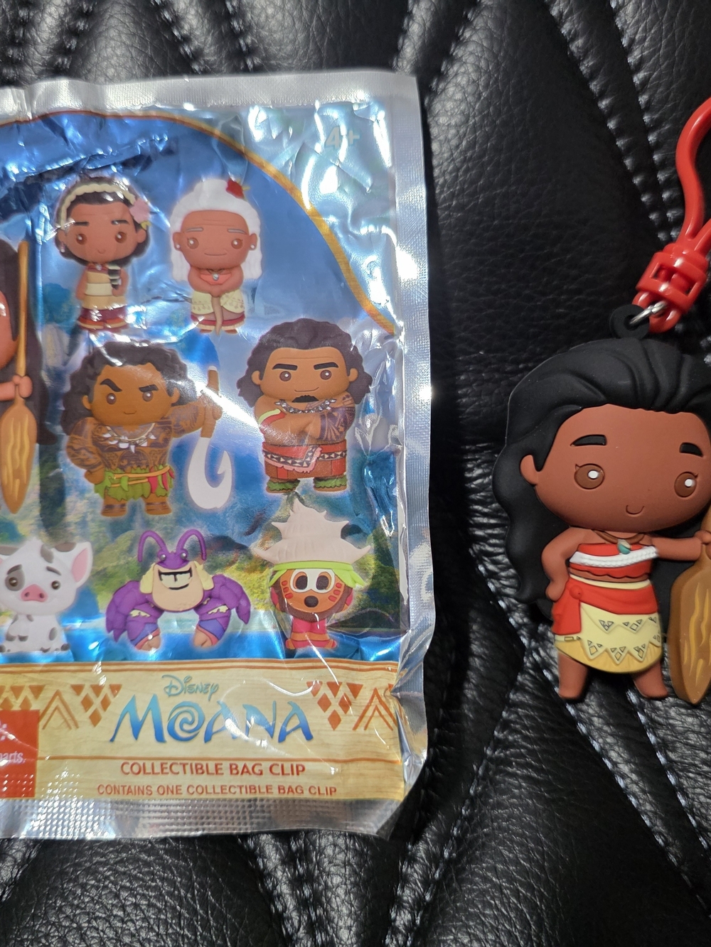 Disney Moana Vinyl Bag Clip - Moana Figure